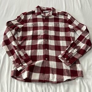 Sonoma Burgundy/White Flannel